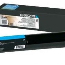 Lexmark X950X2CG X950-X952-X954 Cyan Mavi Toner
