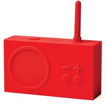 Lexon LA119R9 Tykho 3 Kırmızı Radyo ve Bluetooth Hoparlör