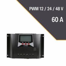 Lexron 60A 12-24V PWM Şarj Kontrol Cihazı