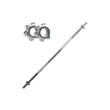 Leyaton Düz Bar 120 cm Krom Halter Ağırlık Barı