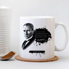 Leydi Collection Atatürk 022 Beyaz Kupa