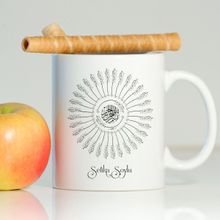 Leydi Collection Besmele Yazılı 001 Beyaz Kupa