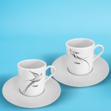 Leydi Collection İkili 13 Türk Kahvesi Fincanı Takımı