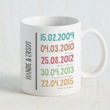 Leydi Collection Tarihli En Güzel Anlarımız Tasarımlı 1 Beyaz Kupa