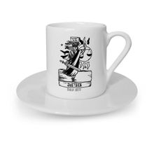 Leydi Collection Tarot Justice Adalet Türk Kahvesi Fincanı