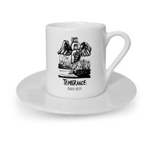 Leydi Collection Tarot Temperance Ilımlılık Türk Kahvesi Fincanı