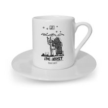 Leydi Collection Tarot The Hermit Gizemli Adam Türk Kahvesi Fincanı