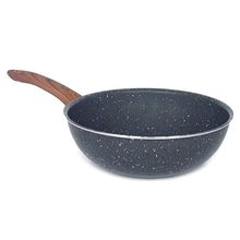 Leydi Marble Natura Granit 26 cm Wok Tava