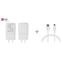LG MCS-04ED-B Beyaz Şarj Aleti Cihazı ve Data Kablosu
