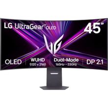 LG UltraGear 45GX950A-B Siyah 45 inç 165Hz 0.03ms Curved OLED Oyuncu Monitörü