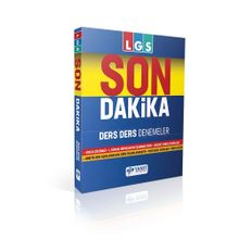LGS 8. Sınıf Son Dakika Ders Ders Denemeler Yanıt Yayınları
