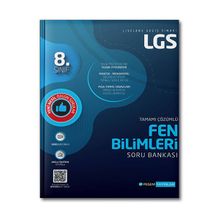 LGS Fen Bilimleri Tamamı Çözümlü Soru Bankası - Pegem Akademi Yayıncılık