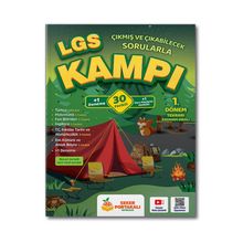 LGS Kampı 1. Dönem Tekrarı 30 Fasikül - Şeker Portakalı Yayınları