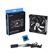 Lıan Lı Unı Fan Sl120 Black 1x120 Mm Rgb Siyah Modüler Kasa Fanı