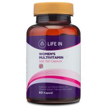 Life In Women's Multivitamin 60 Kapsül