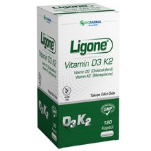 Ligone Vitamin D3K2 120 Kapsül