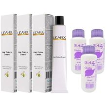 Lilafix 0.01 Gri 3 Adet Oksidan ve Saç Boyası