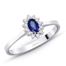 Lilarote 0.45 ct. Safir Pırlanta Yüzük