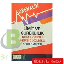 Limit ve Süreklilik - Konu Özetli - Hepsi Çözümlü Soru Bankası - Bilal Karadağ