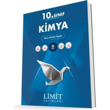 Limit Yayınları 10. Sınıf Kimya Konu Anlatımlı Föyleri