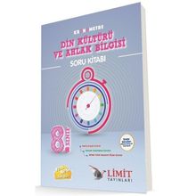 Limit Yayınları 8. Sınıf Kronometre Din Kültürü ve Ahlak Bilgisi
