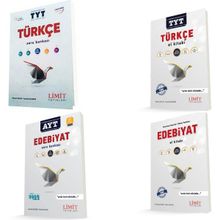 Limit Yayınları - TYT AYT Türkçe Edebiyat Seti 4 Kitap