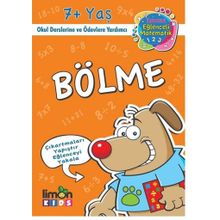 Limonkids-Çıkartmalı Bölme-İlkokul Eğlenceli Matematik