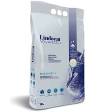 Lindo Cat 12 lt Çoklu Kedi İçin Karbonatlı İnce Taneli Bentonit Kedi Kumu