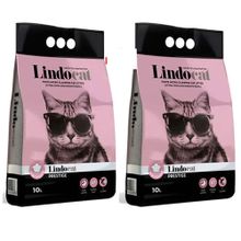 Lindo Cat 2x10 lt Bebek Parfümlü İnce Taneli Bentonit Kedi Kumu