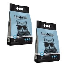 Lindo Cat Kalın Taneli Sabun Kokulu Topaklanan Bentonit 2x10 lt Kedi Kumu