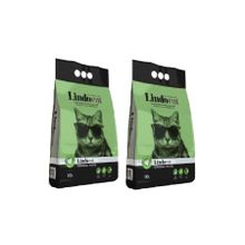 Lindo Cat Naturel Kokusuz İnce Tane 2x10 lt Kedi Kumu