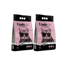 Lindo Cat Pudra Kokulu İnce Taneli 2x10 lt Kedi Kumu