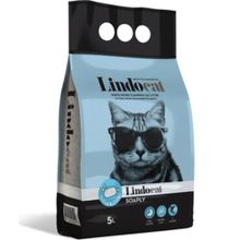Lindo Cat Topaklaşan Sabun Kokulu İnce Taneli 5 lt Kedi Kumu