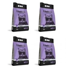 Lindocat 4x5 lt Lavanta ve Argan Kokulu İnce Taneli Bentonit Kedi Kumu
