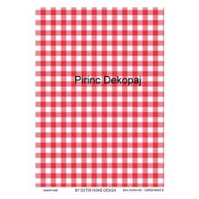 Lineart LA-GINGHAM10 Pirinç Dekupaj Kağıdı