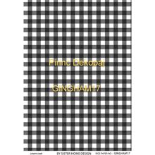 Lineart LA-GINGHAM17 Pirinç Dekupaj Kağıdı