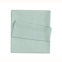 Linens Mix Match Pamuk Saten Yeşil King Size Çarşaf