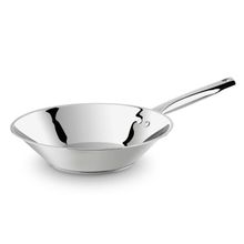 Lines Chef 28 cm Metal Kulp Çelik Wok Tava