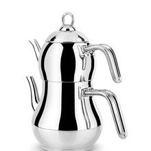 Lines Şahmeran Orta Boy Metal Kulp Çelik Çaydanlık