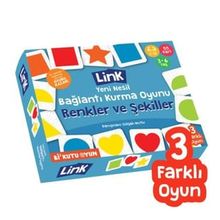 Link - Renkler Şekiller Bağlantı Kurma Oyunu - Bi Kutu Oyun Kolektif