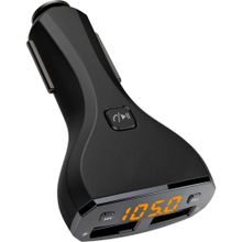 Link Tech G6 2.4A Şarj Destekli LCD Ekranlı FM Transmitter
