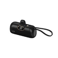 Linktech EP52 Strong Eco Friendly Type-C Port 4800 mAh Lityum Polimer Siyah Mini Powerbank
