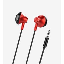 Linktech H335 Kulak İçi Mikrofonlu Kablolu Kırmızı Kulaklık