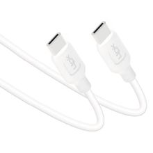 Linktech K451 Strong 60W 1 mt Beyaz Type-C - Type-C Data/Şarj Kablosu