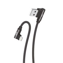Linktech K593 3A 1.5 mt Safe İph Lightning 90 Derece Data/Şarj Kablosu