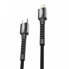Linktech K599 PD 27W 3A 1 mt Type-C/Lightning Data Şarj Kablosu