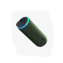 Linktech LPS-R124 Yeşil Premium IPX4 Sertifikalı Işıklı Yeşil Bluetooth Hoparlör