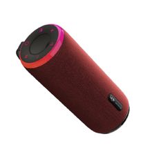 Linktech LPS-R124/RED R124 Premium IPX4 Sertifikalı Işıklı Kırmızı Bluetooth Hoparlör