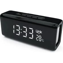 Linktech Q219 Mobil Standlı Taşınabilir Siyah Bluetooth Hoparlör