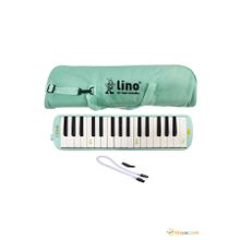 Lino LN-32K Pastel Yeşil Tuşlu Bez Çantalı Melodika